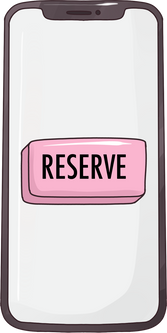 Online Reservation Illustration